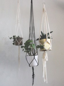 macrame planters